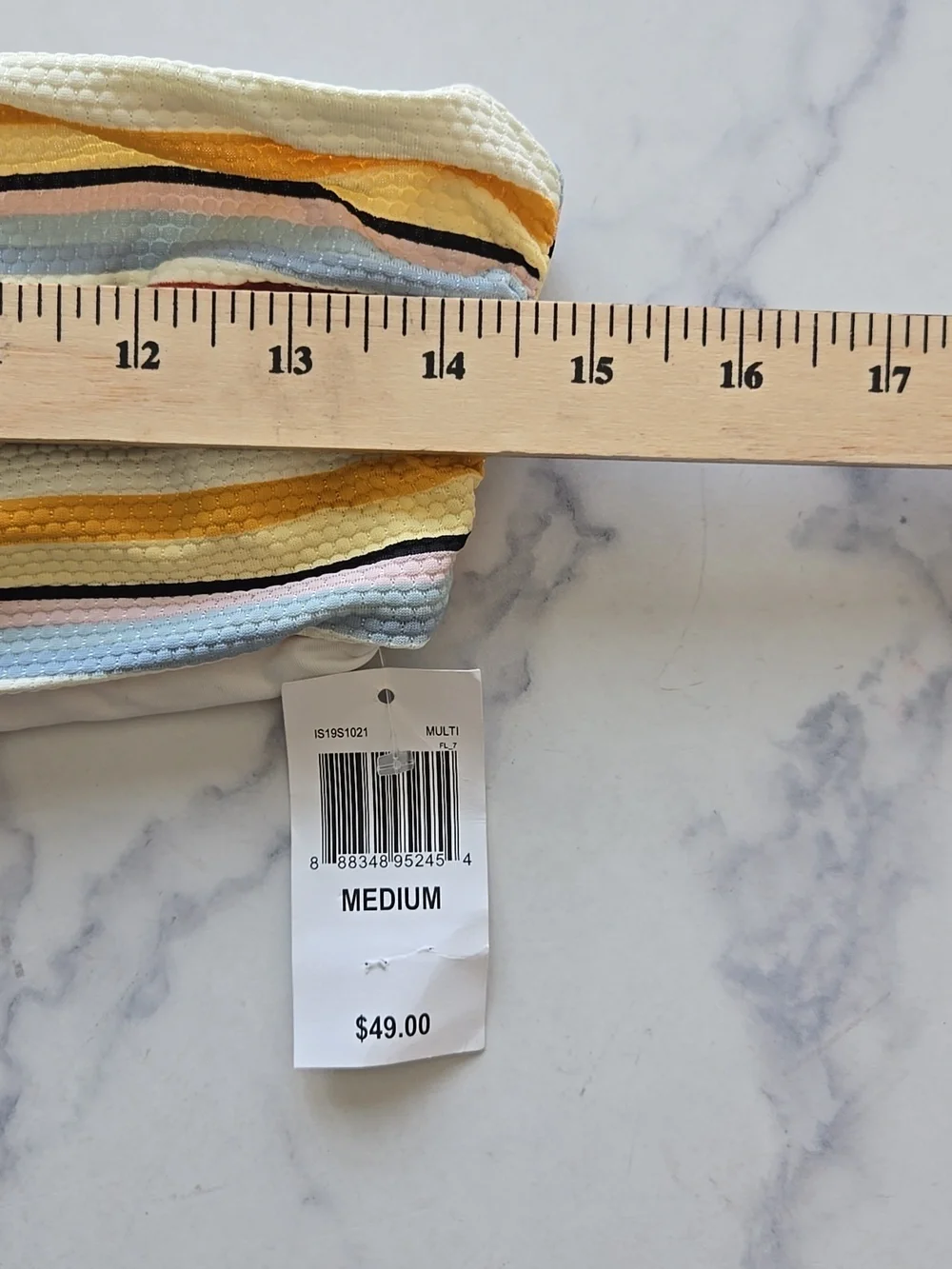 Minkpink Womens Paradise Bandeau Beachwear Bikini Swim Top Strapless Size M NWT